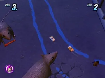 Micro Machines screen shot game playing